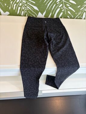 lululemon athletica Black Subtle Animal Print Leggings🖤